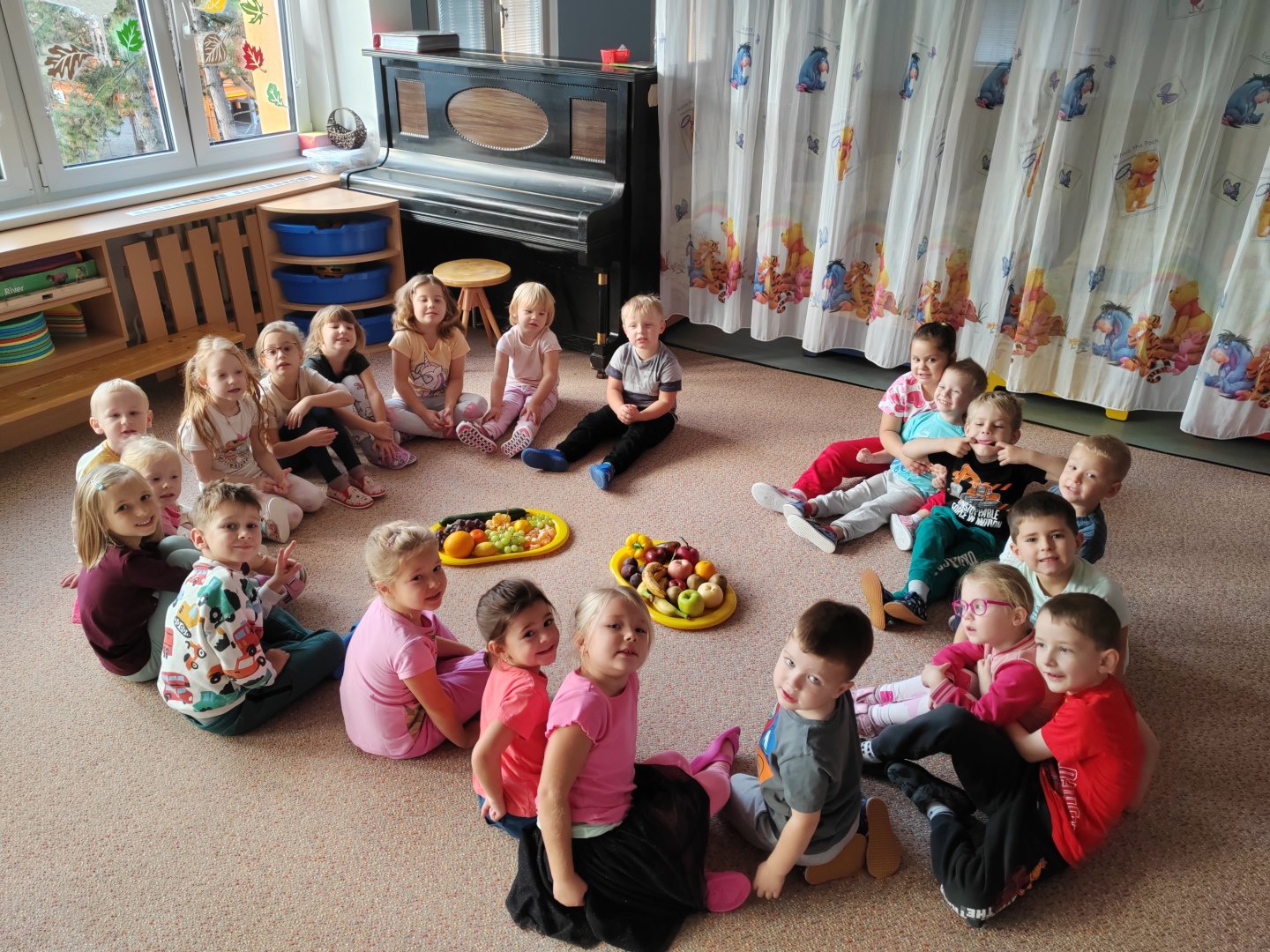 Ochutnávka ovoce a zeleniny🥝🌶️🍊🍌🥒🥕🫐🍎