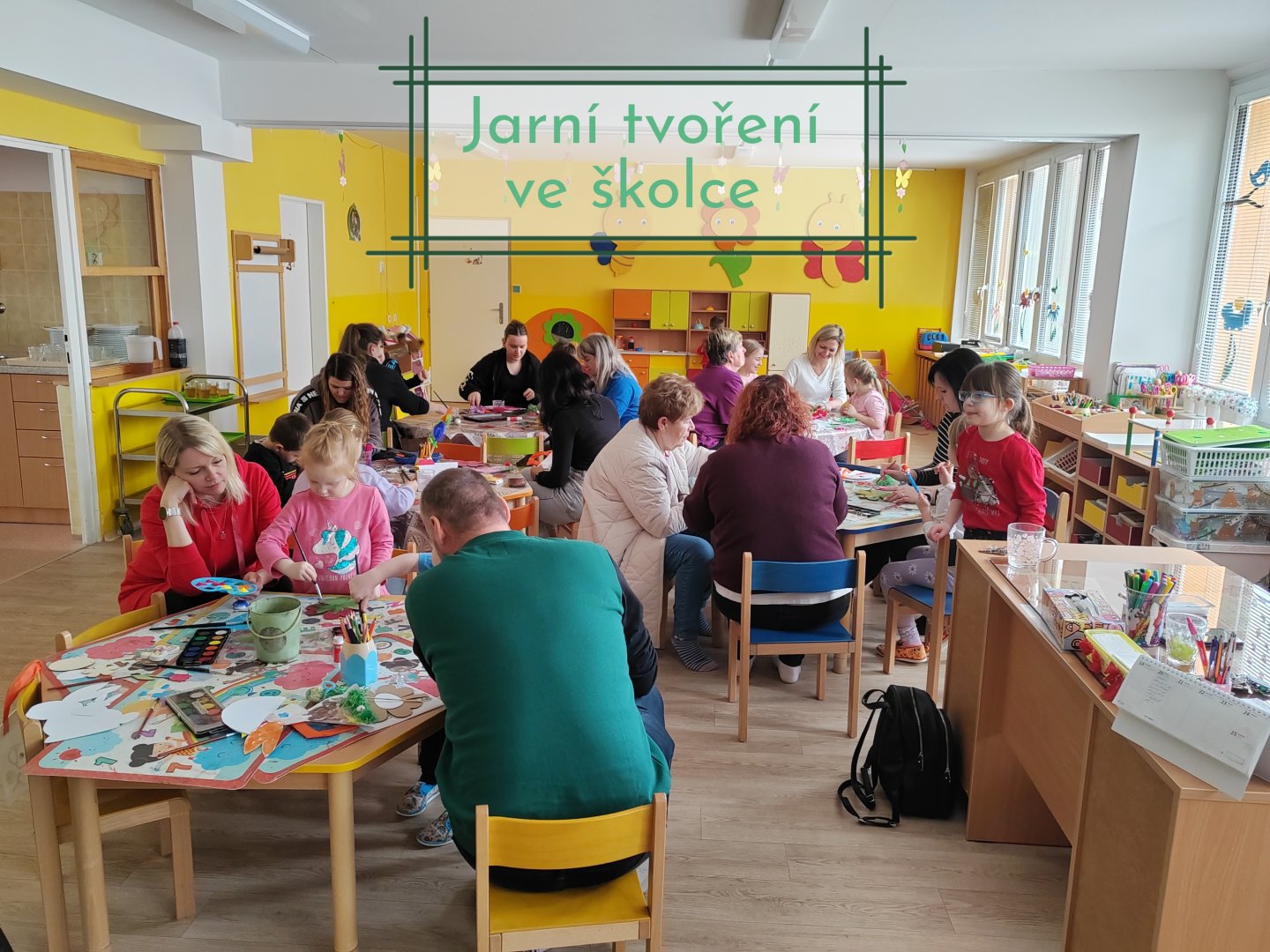 Jarní tvoření ve školce 🍀